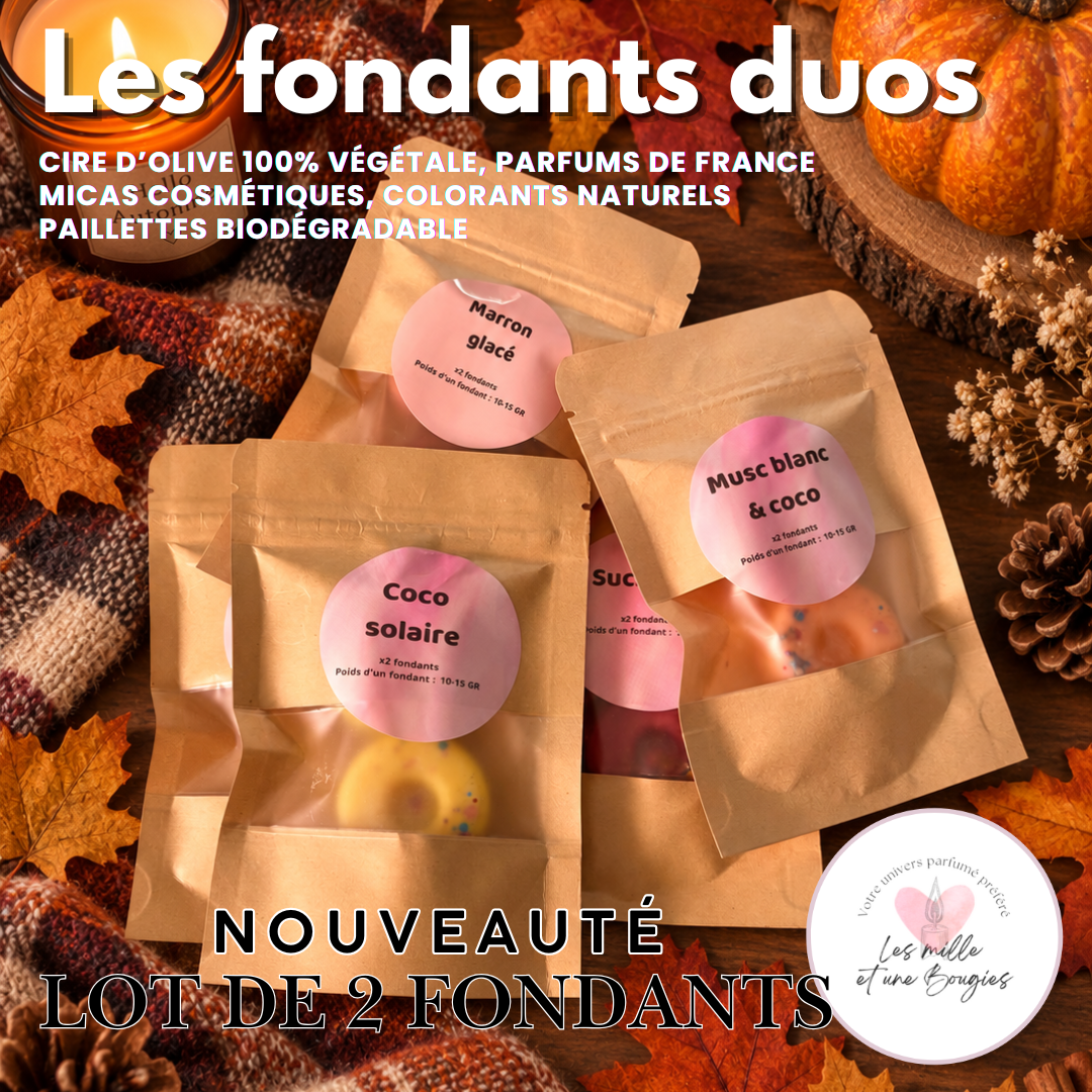 LES FONDANTS DUOS - 2 fondants