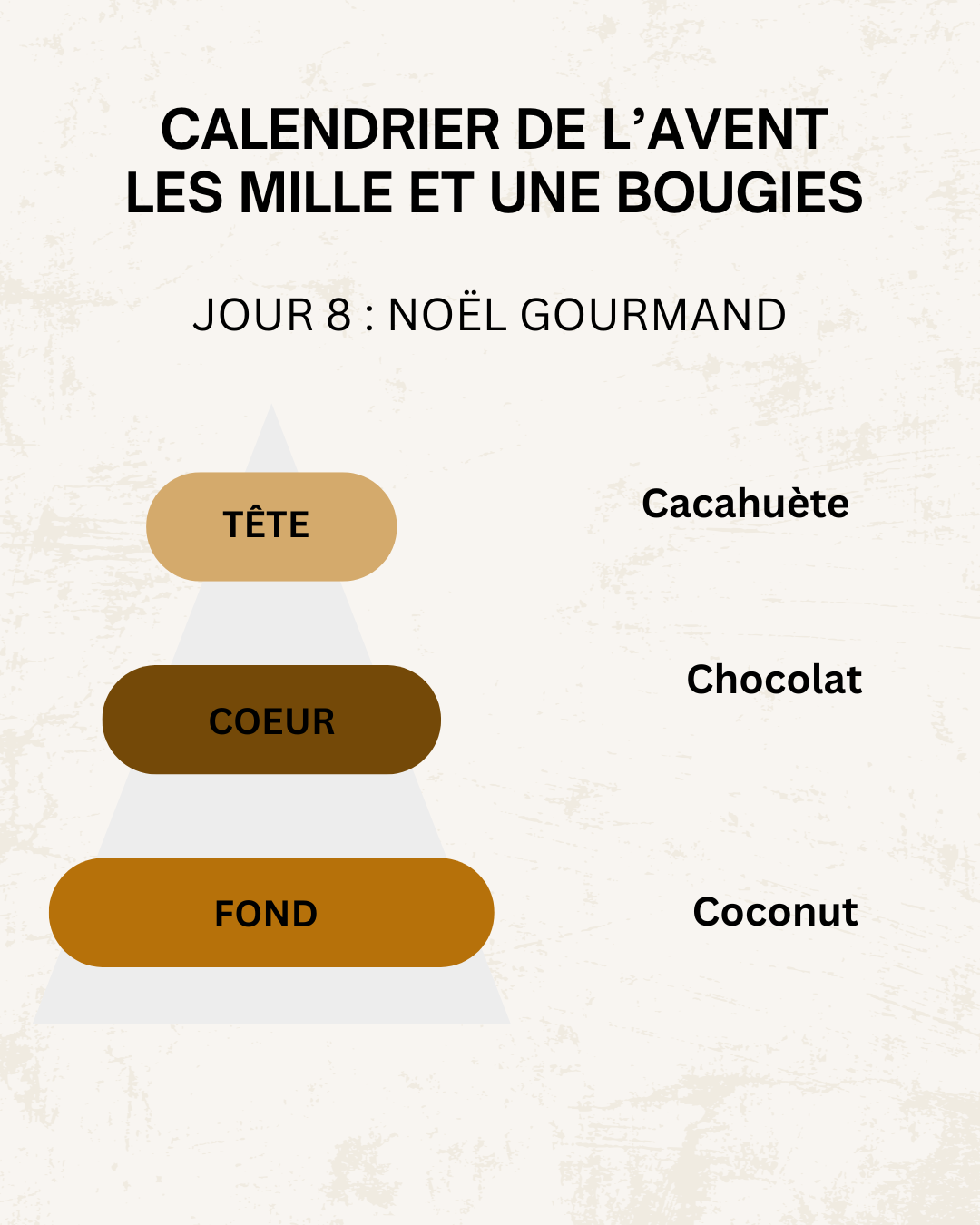Fondants parfumés 🎄 CALENDRIER DE L'AVENT 2025  + CALENDRIER DE L'APRÈS 🎄 10/15GR