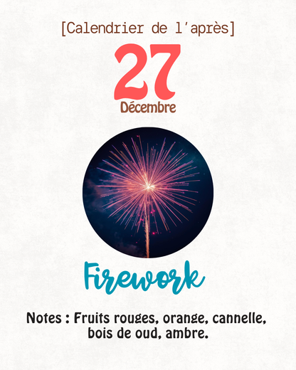 Fondants parfumés 🎄 CALENDRIER DE L'AVENT 2025  + CALENDRIER DE L'APRÈS 🎄 10/15GR