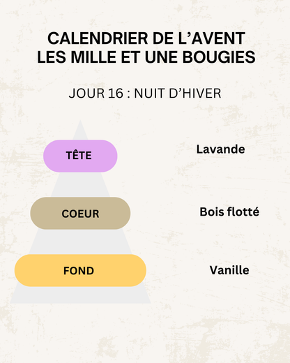 Fondants parfumés 🎄 CALENDRIER DE L'AVENT 2025  + CALENDRIER DE L'APRÈS 🎄 10/15GR