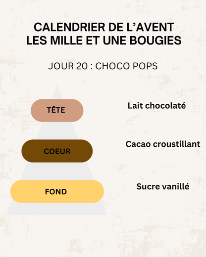 Fondants parfumés 🎄 CALENDRIER DE L'AVENT 2025  + CALENDRIER DE L'APRÈS 🎄 10/15GR