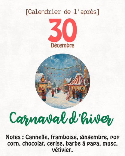 Fondants parfumés 🎄 CALENDRIER DE L'AVENT 2025  + CALENDRIER DE L'APRÈS 🎄 10/15GR