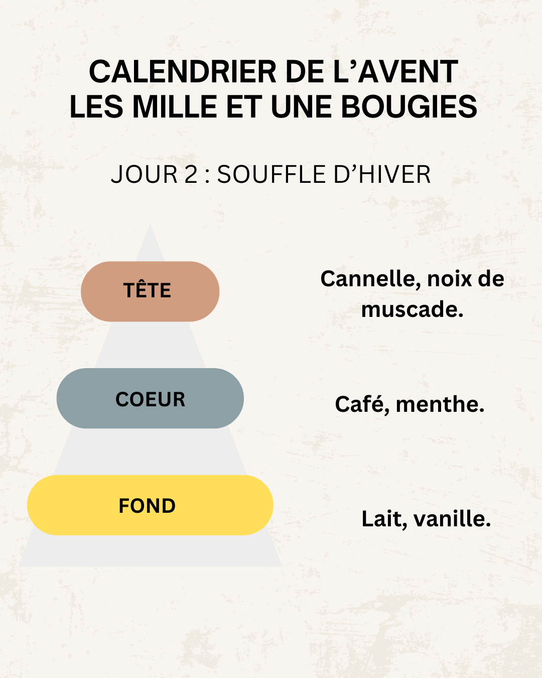 Fondants parfumés 🎄 CALENDRIER DE L'AVENT 2025  + CALENDRIER DE L'APRÈS 🎄 10/15GR