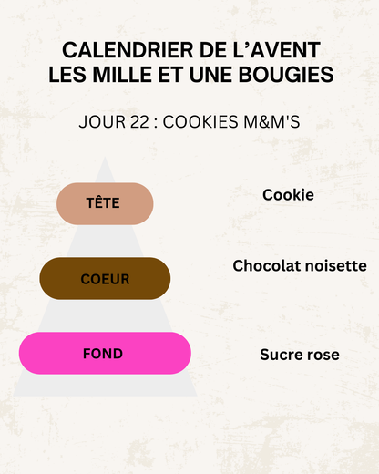 Fondants parfumés 🎄 CALENDRIER DE L'AVENT 2025  + CALENDRIER DE L'APRÈS 🎄 10/15GR