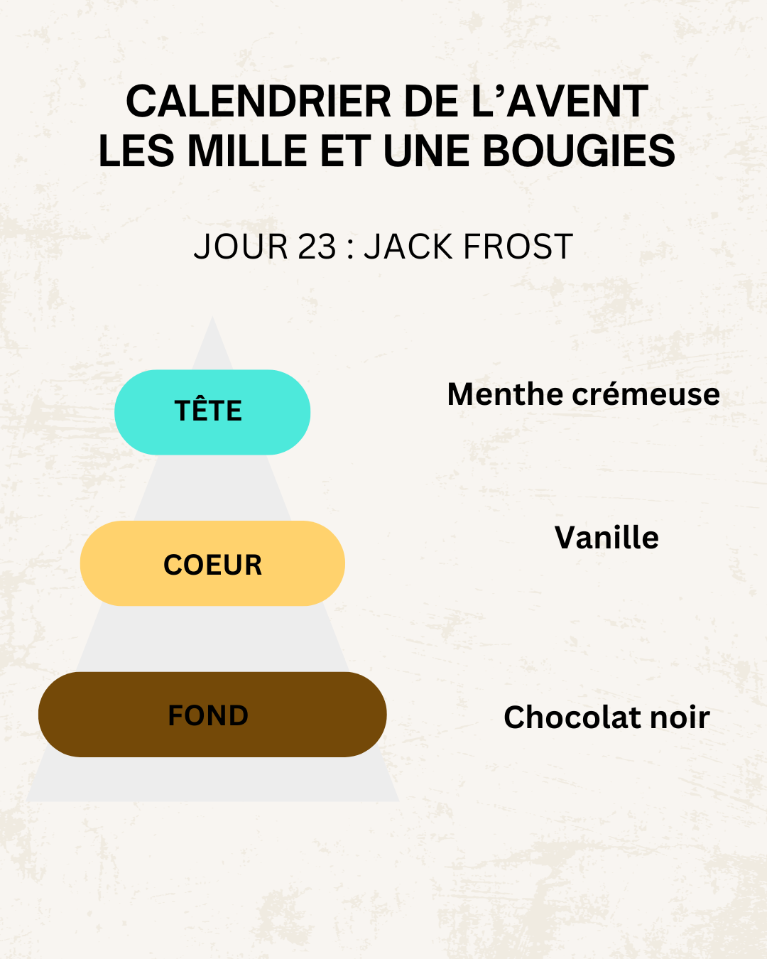 Fondants parfumés 🎄 CALENDRIER DE L'AVENT 2025  + CALENDRIER DE L'APRÈS 🎄 10/15GR