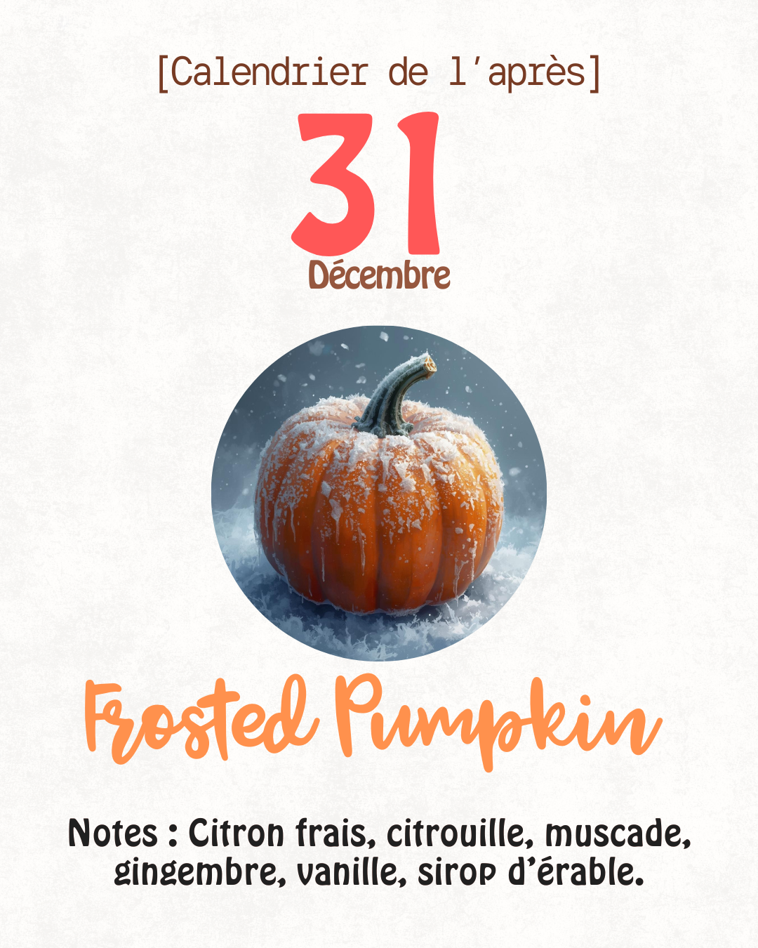 Fondants parfumés 🎄 CALENDRIER DE L'AVENT 2025  + CALENDRIER DE L'APRÈS 🎄 10/15GR