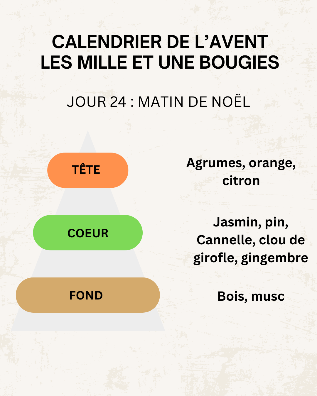 Fondants parfumés 🎄 CALENDRIER DE L'AVENT 2025  + CALENDRIER DE L'APRÈS 🎄 10/15GR