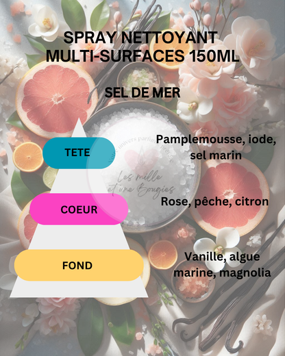 SPRAY MULTI-SURFACES 300ML (NOUVEAU FORMAT & PARFUMS) 🆕