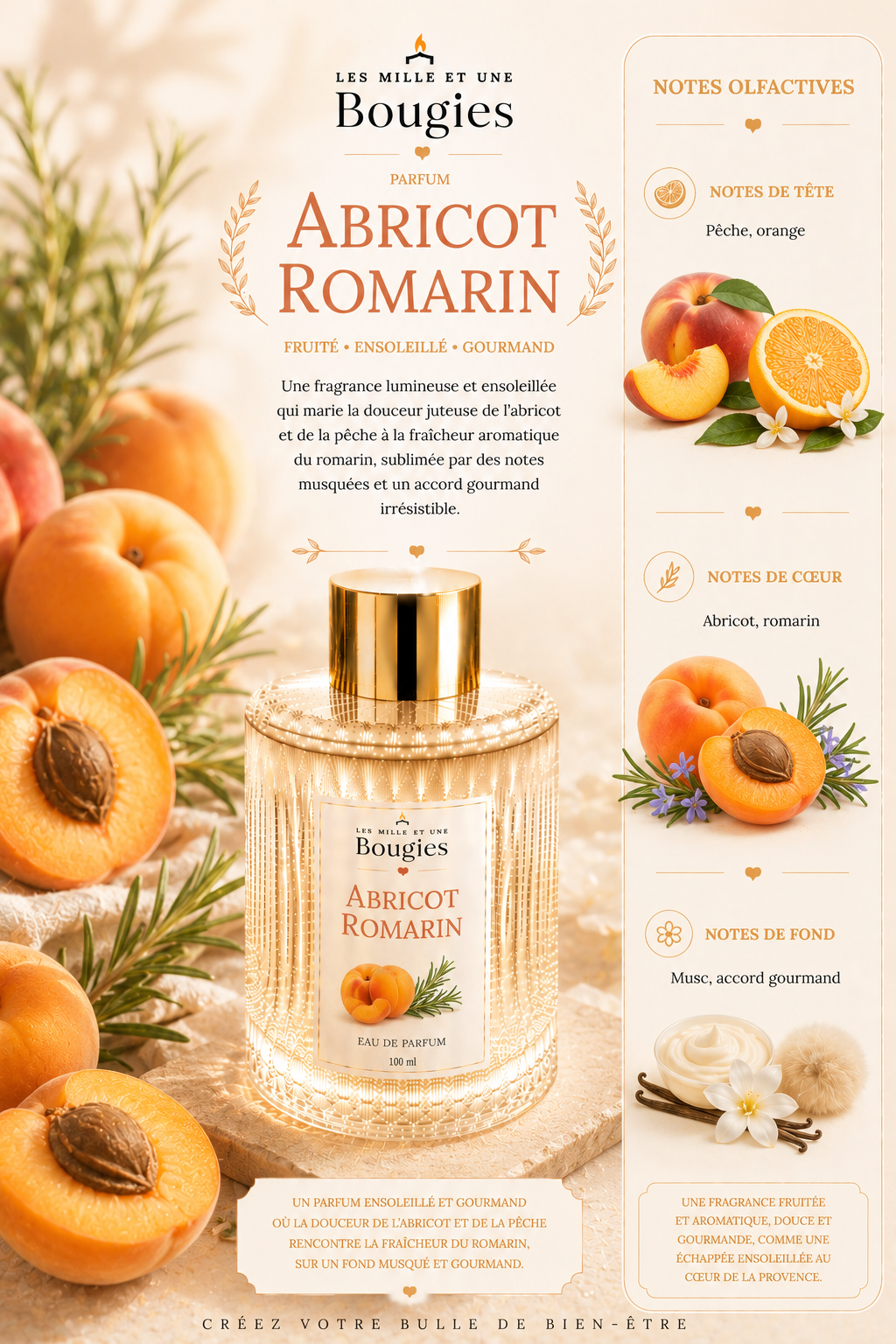 Fondants parfumés GOURMANDS/FRUITÉS 🍭
