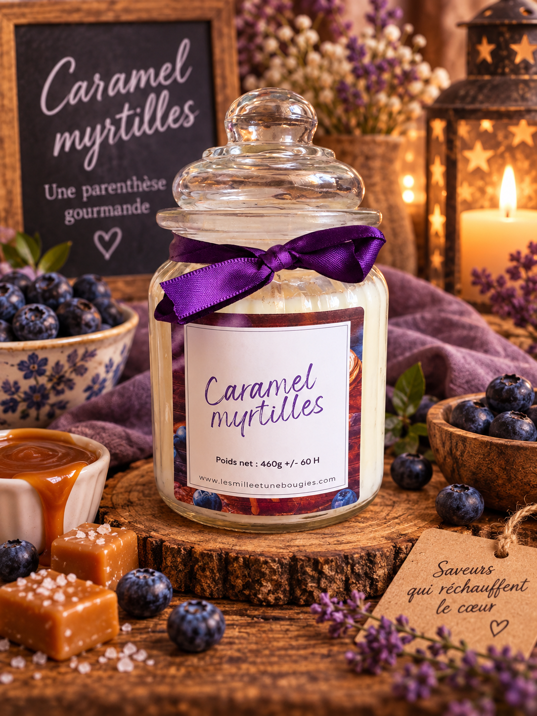 CARAMEL MYRTILLES (NOUVEAUTÉ) 🍁🆕