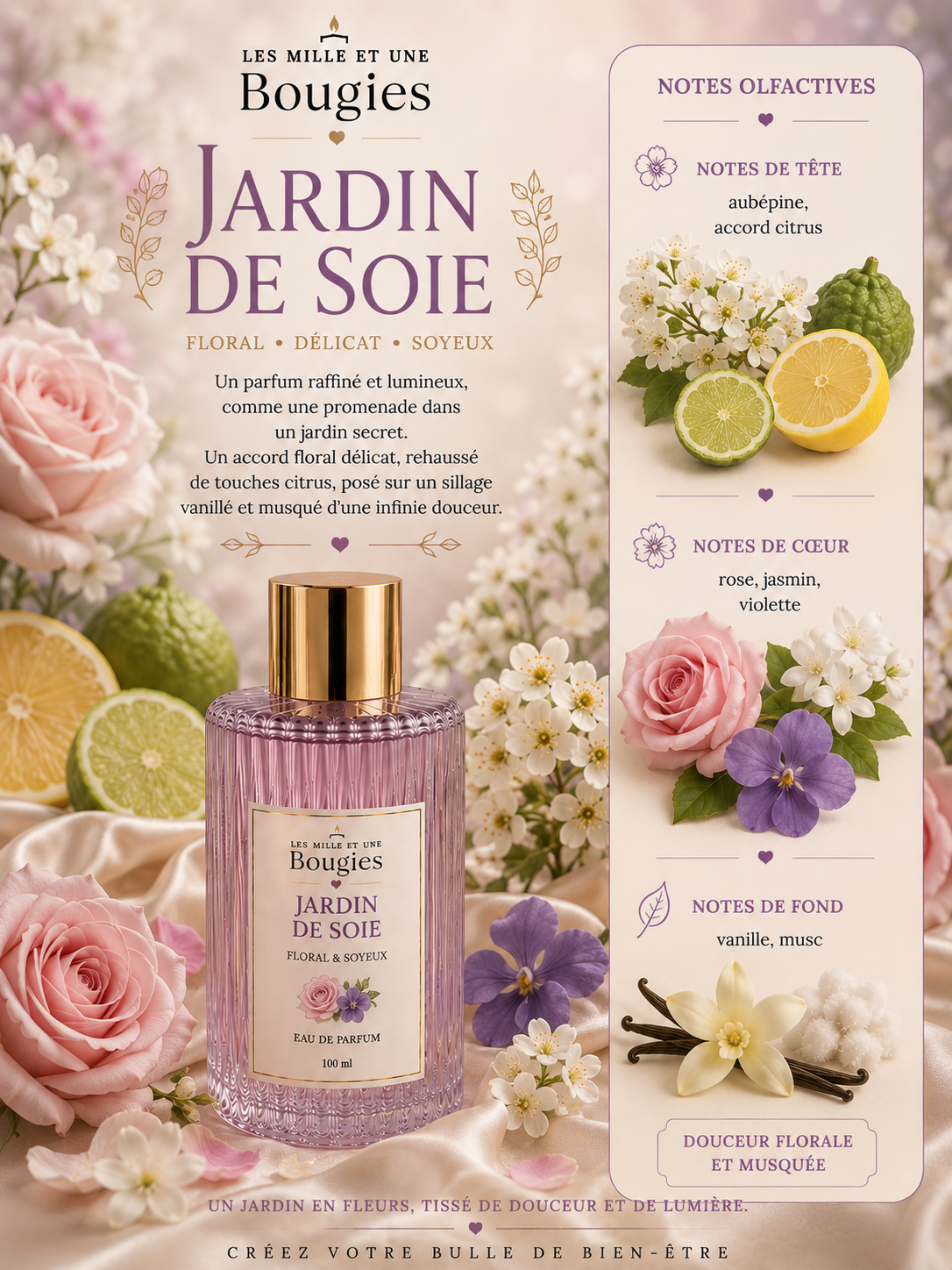 Fondants parfumés FLEURIS/ FRAIS  🧺