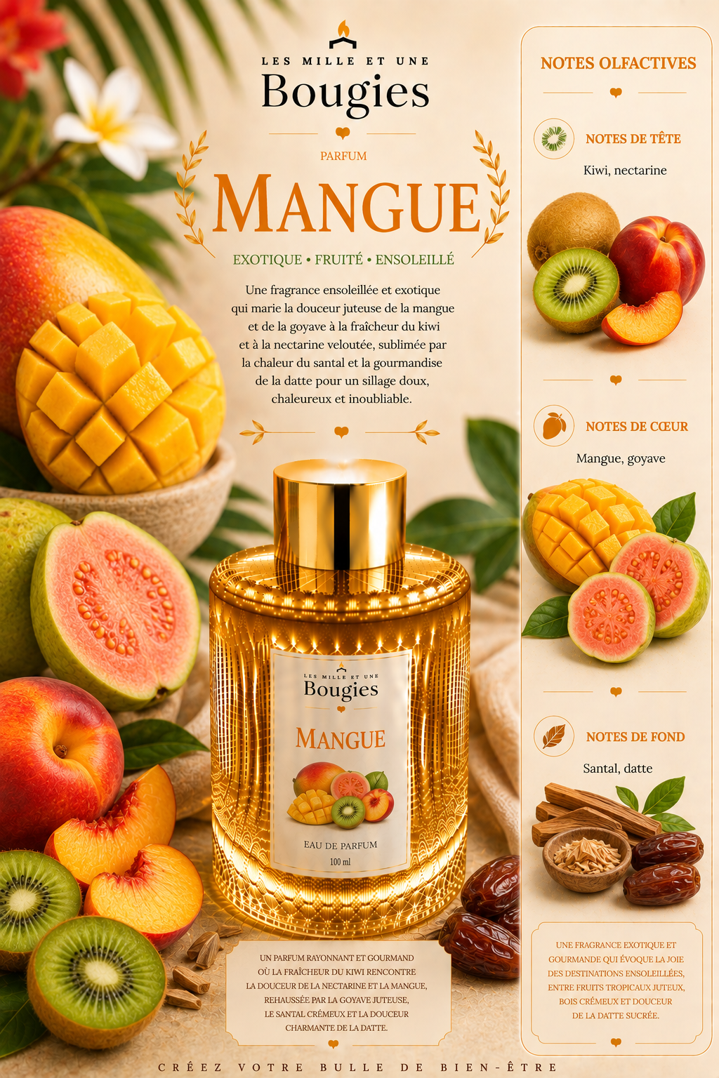 Fondants parfumés GOURMANDS/FRUITÉS 🍭