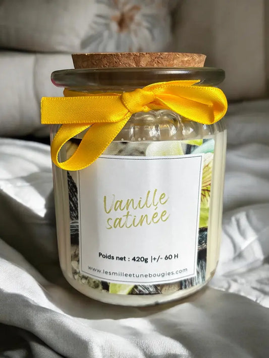 VANILLE SATINÉE - Les mille et une Bougies