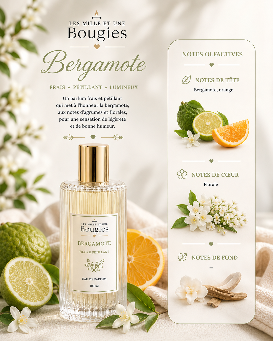 Fondants parfumés FLEURIS/ FRAIS  🧺