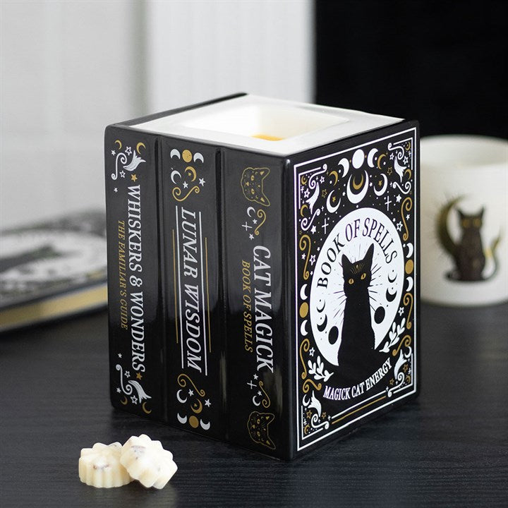 BRÛLEUR "Book of Spells" POUR FONDANTS PARFUMÉS 🔮