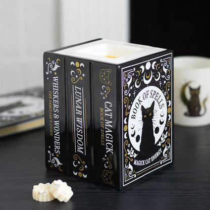 BRÛLEUR "Book of Spells" POUR FONDANTS PARFUMÉS 🔮