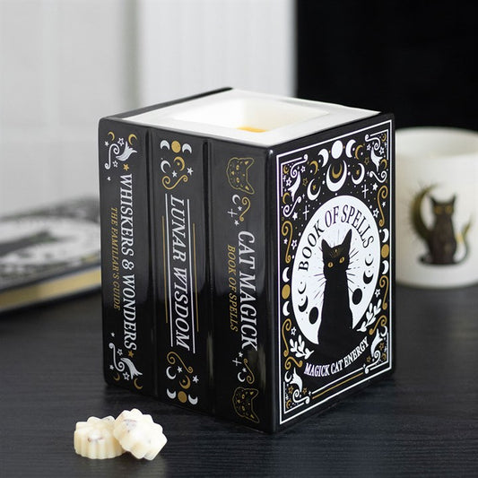 BRÛLEUR "Book of Spells" POUR FONDANTS PARFUMÉS 🔮