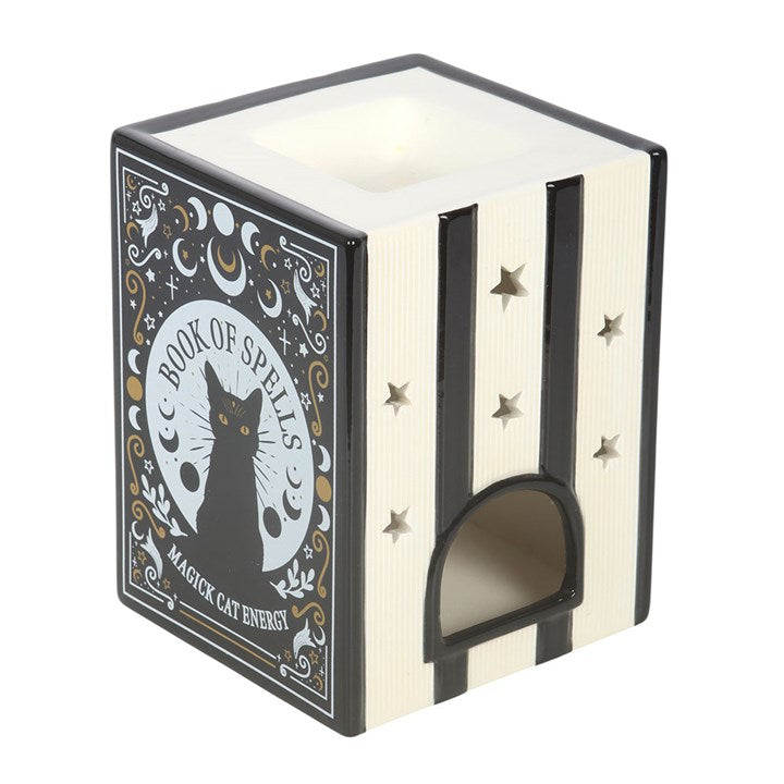 BRÛLEUR "Book of Spells" POUR FONDANTS PARFUMÉS 🔮
