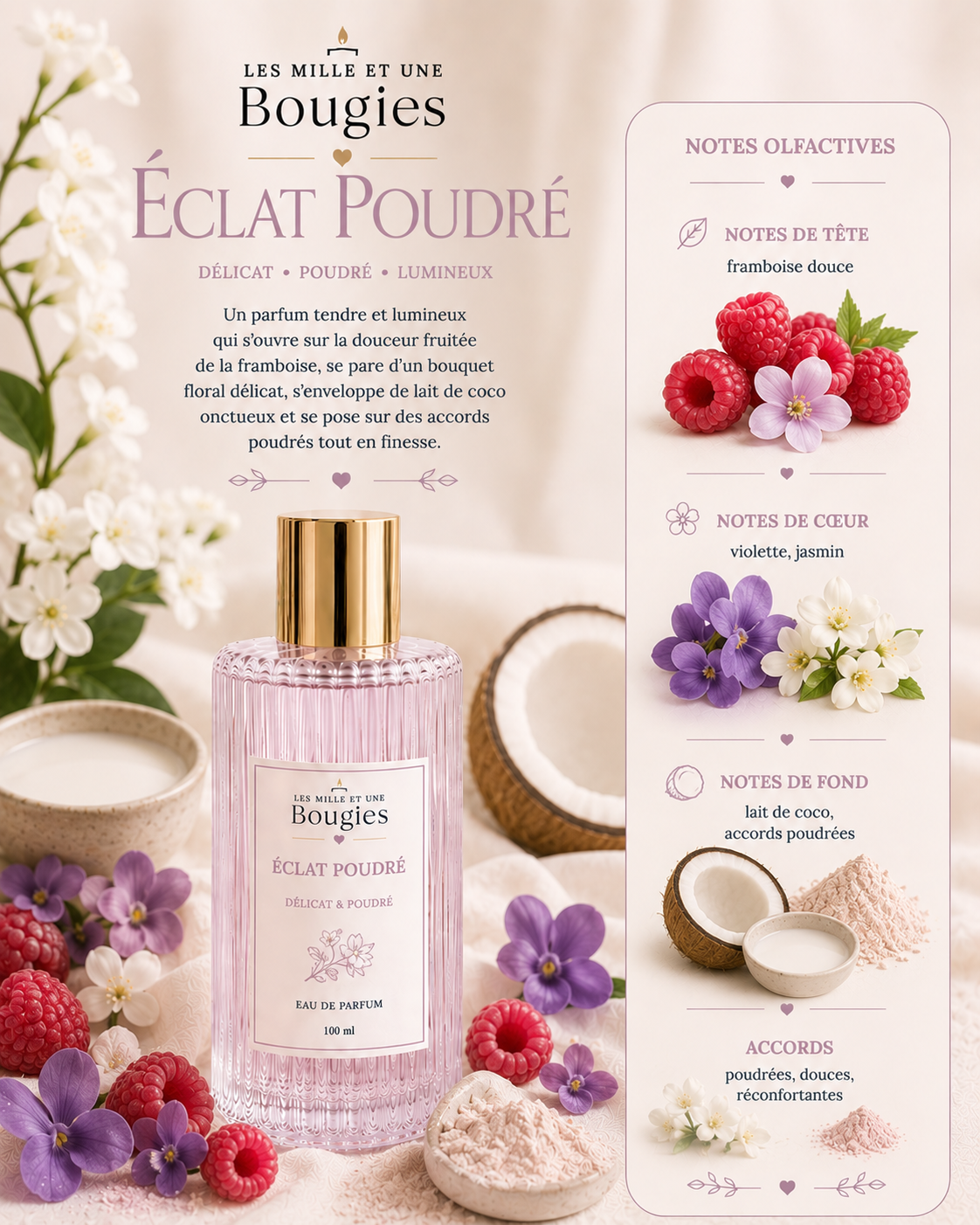 Fondants parfumés FLEURIS/ FRAIS  🧺