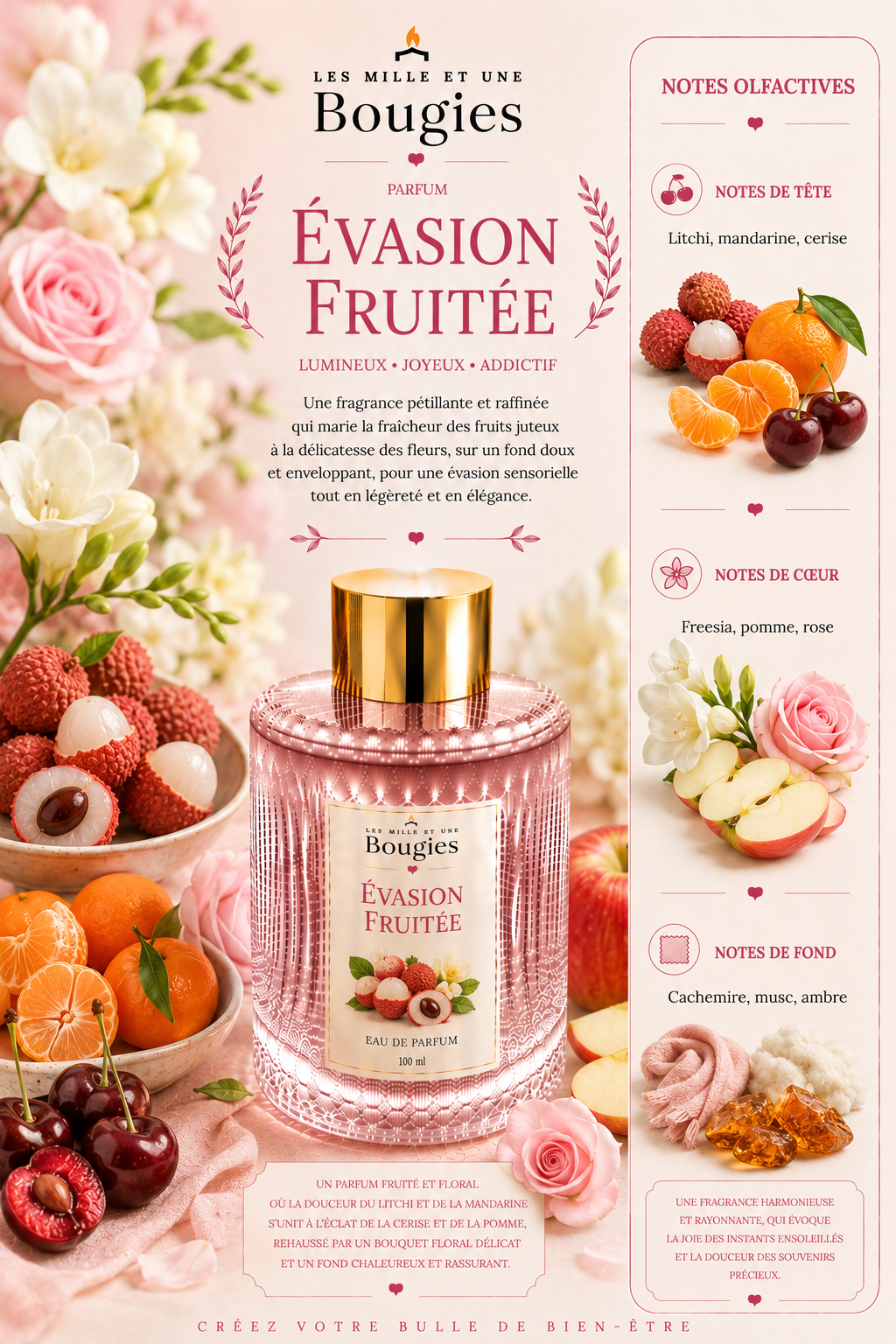 Fondants parfumés GOURMANDS/FRUITÉS 🍭