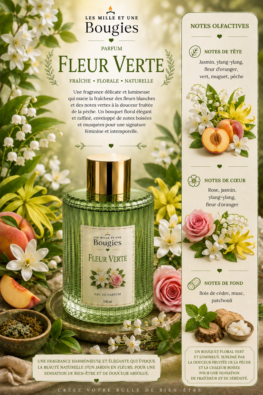 Fondants parfumés FLEURIS/ FRAIS  🧺