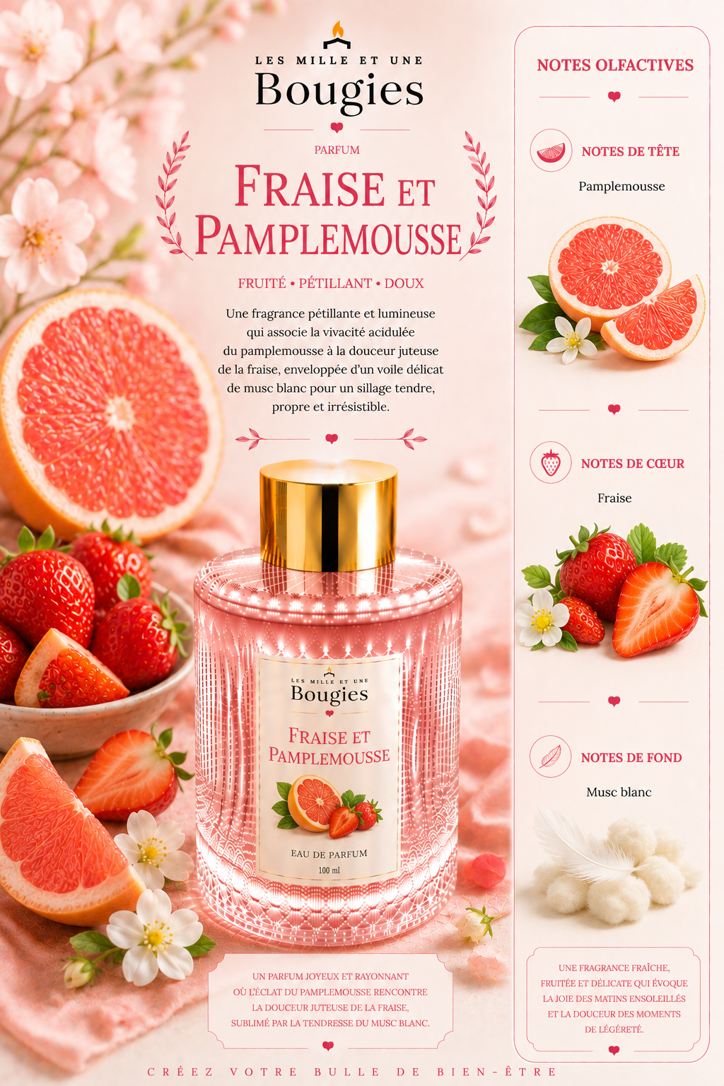 Fondants parfumés GOURMANDS/FRUITÉS 🍭