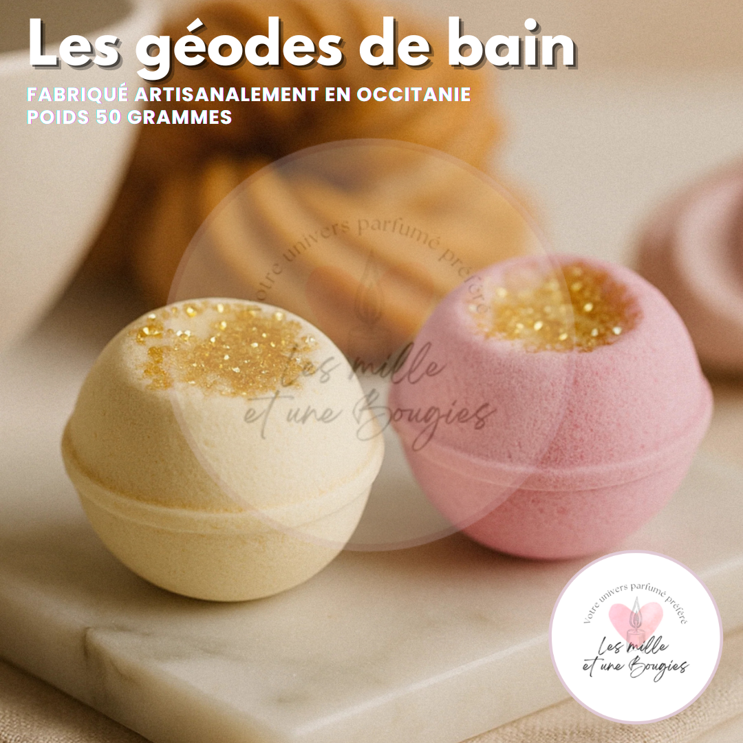 Géodes de bain - 50 gr (Nouveauté)