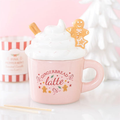 BRÛLEUR "Pink Gingerbread Latte" POUR FONDANTS PARFUMÉS 🍪