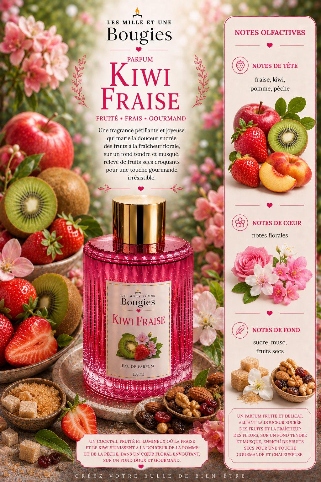 Fondants parfumés GOURMANDS/FRUITÉS 🍭