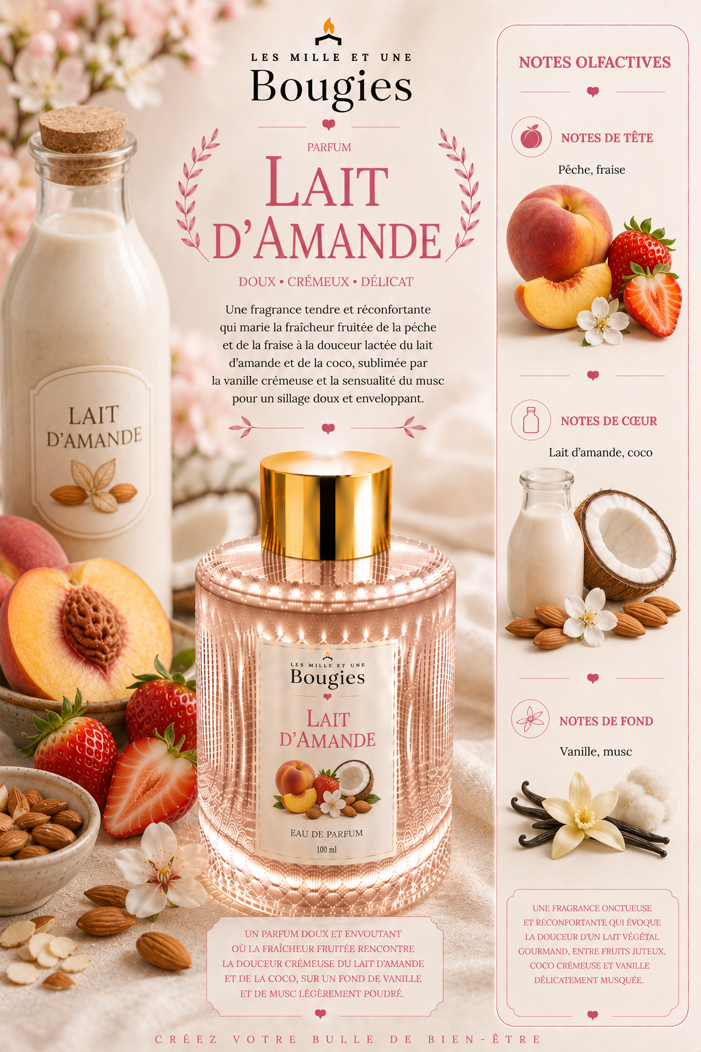Fondants parfumés GOURMANDS/FRUITÉS 🍭