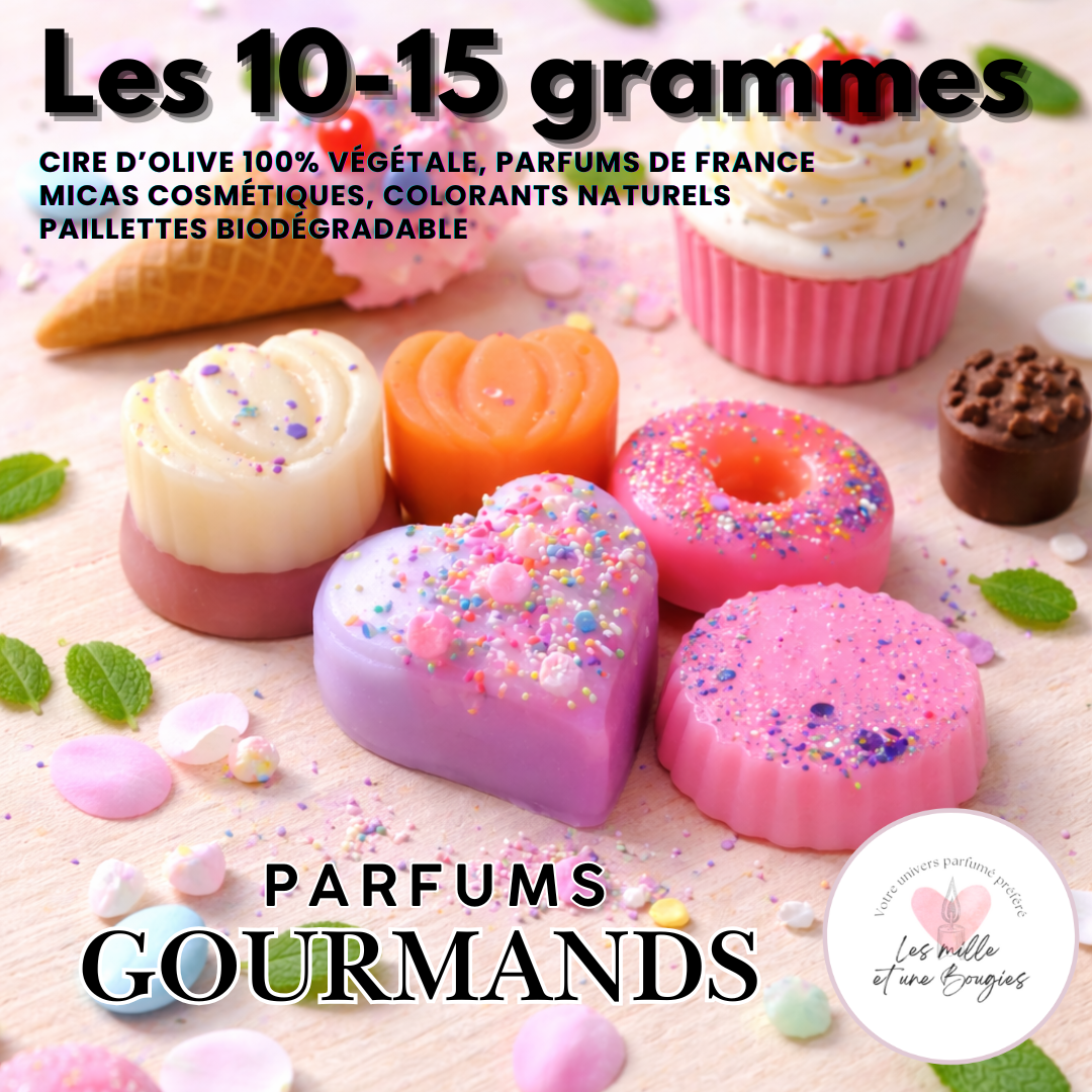 Fondants parfumés GOURMANDS/FRUITÉS 🍭