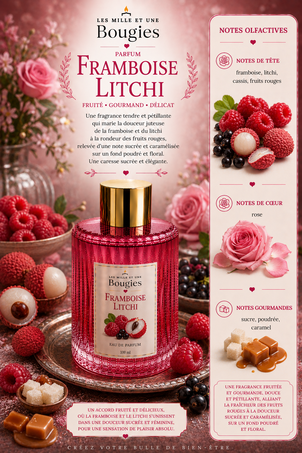 Fondants parfumés GOURMANDS/FRUITÉS 🍭