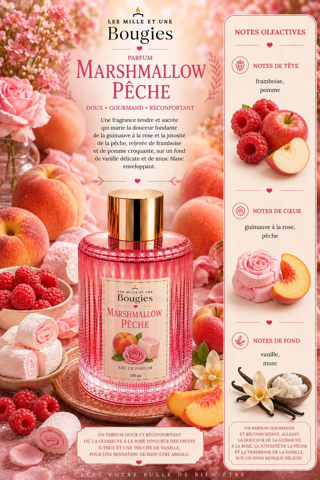 Fondants parfumés GOURMANDS/FRUITÉS 🍭