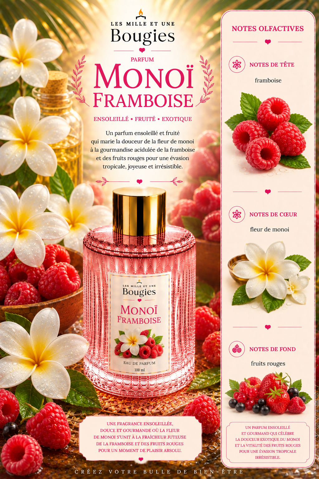 Fondants parfumés GOURMANDS/FRUITÉS 🍭