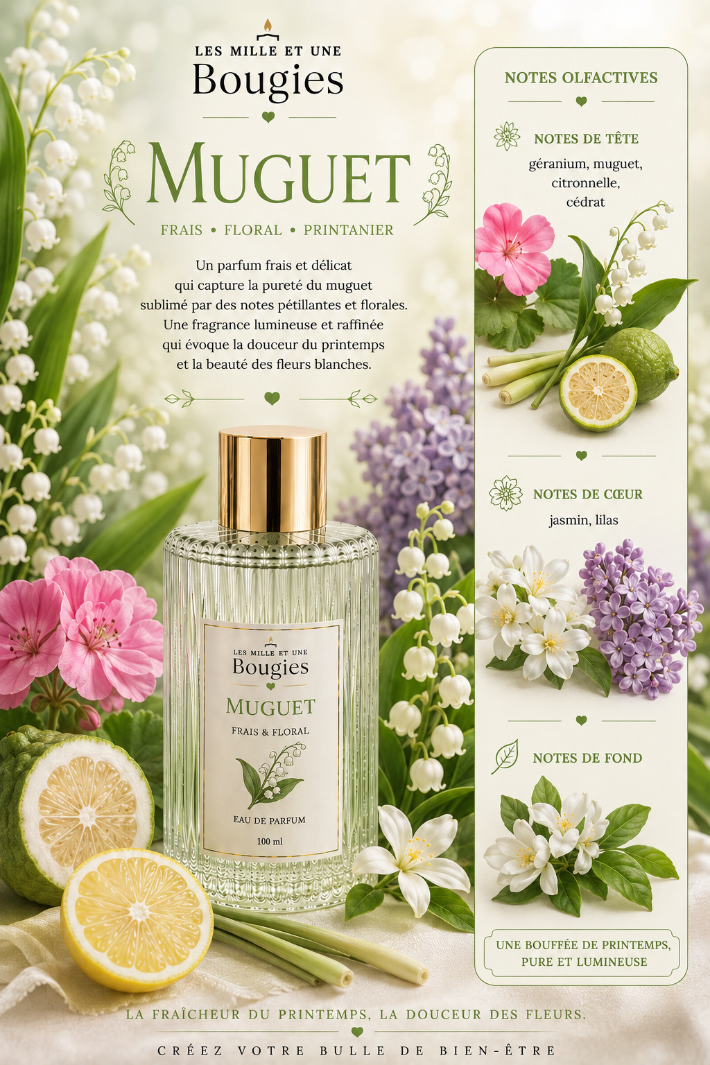 Fondants parfumés FLEURIS/ FRAIS  🧺