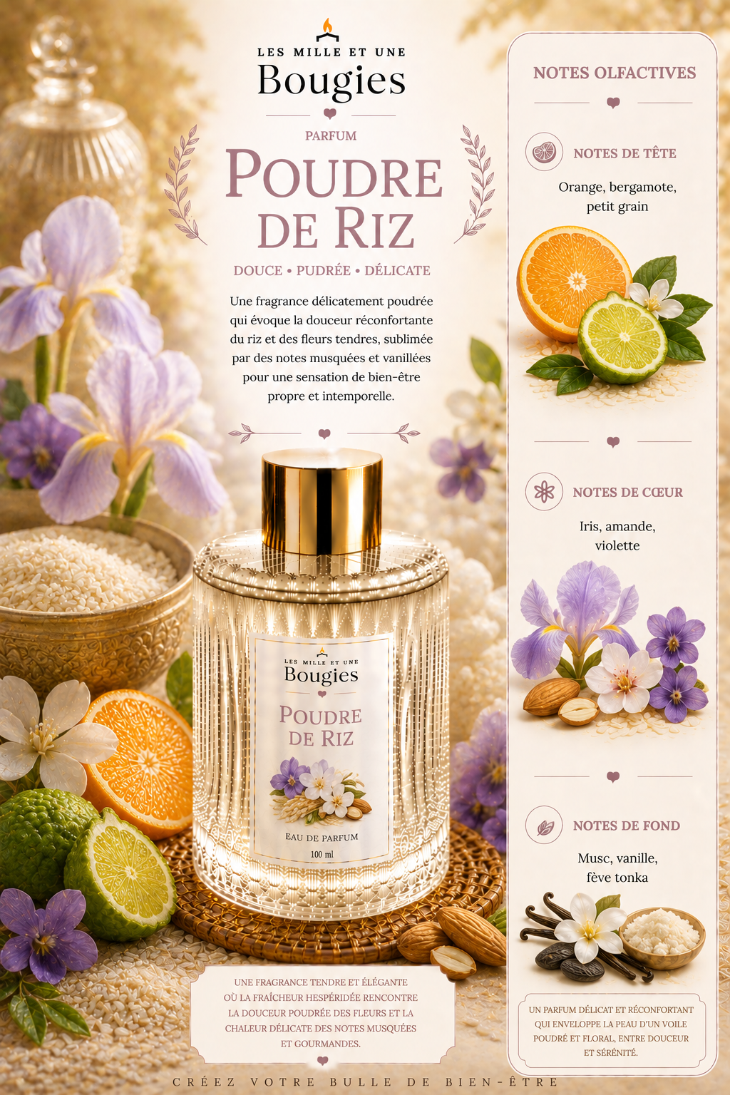 Fondants parfumés FLEURIS/ FRAIS  🧺