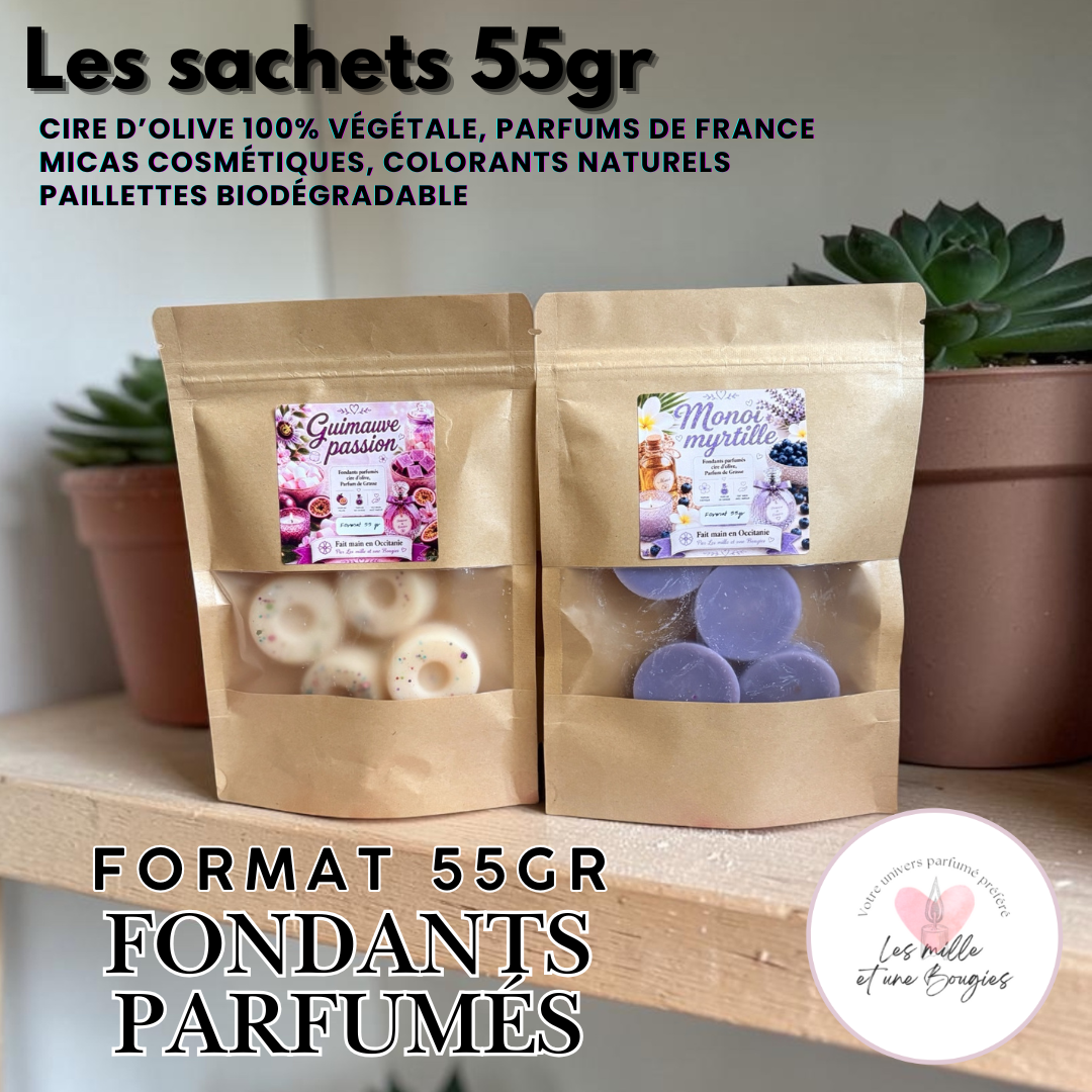 LES SACHETS DE FONDANTS - FORMAT 55GR 🆕☀️